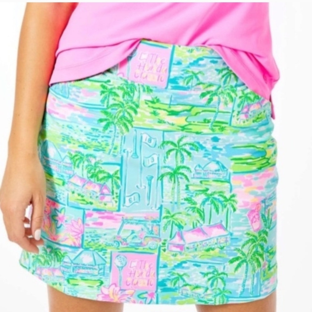 Lilly Pulitzer Luxletic Monica Skort Honda Classic Size 00 Rare